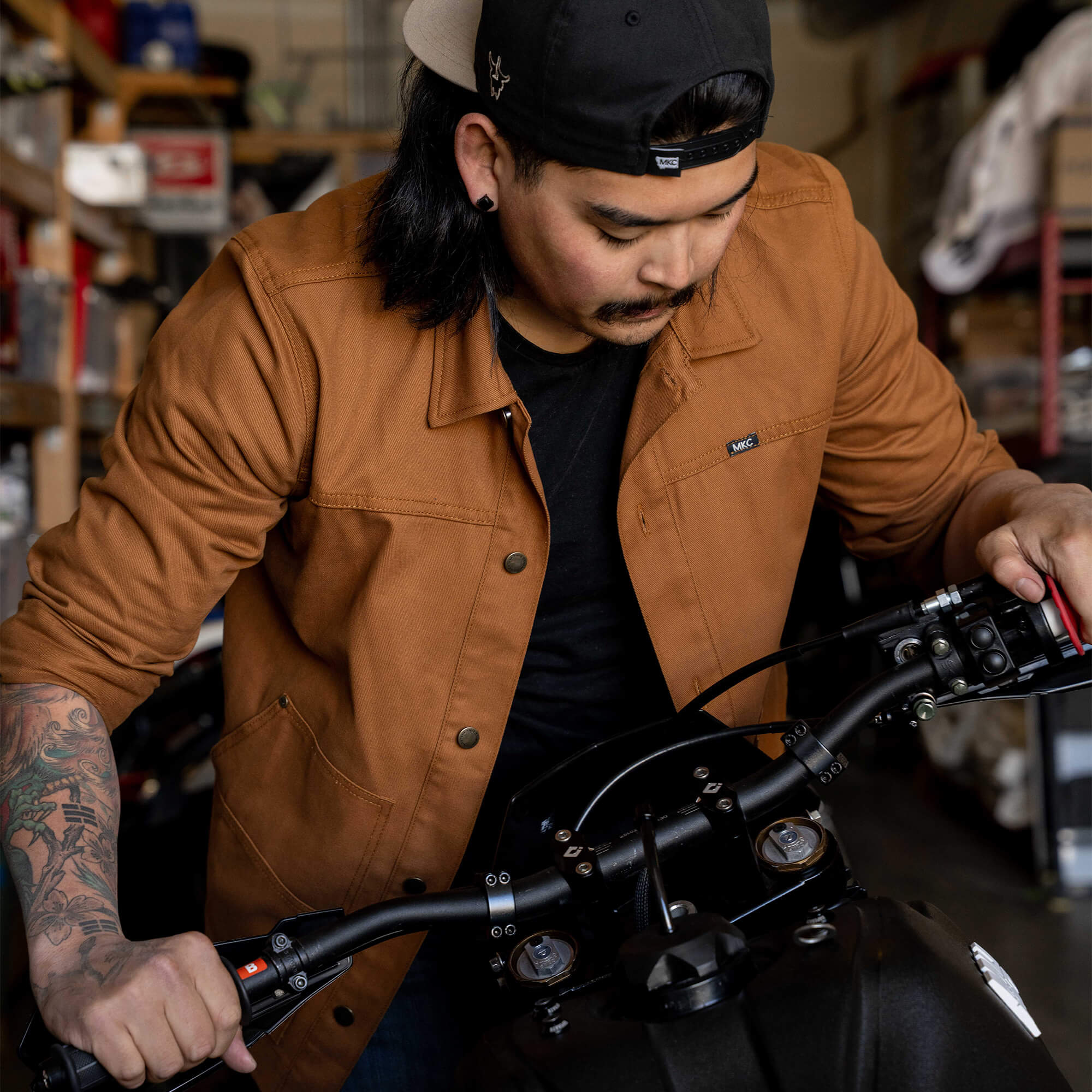 MKC WORK JACKET - USA MADE - RUST