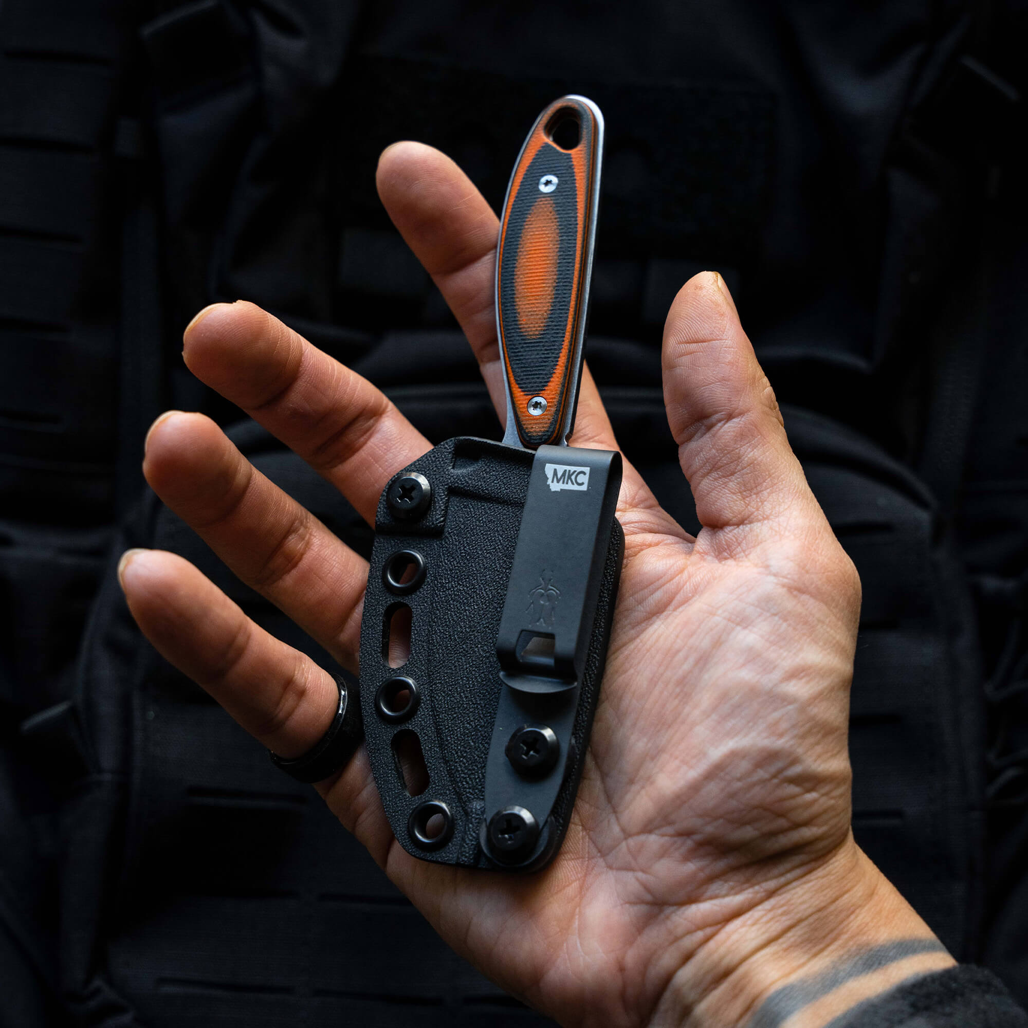 CASTLE ROCK - ORANGE & BLACK