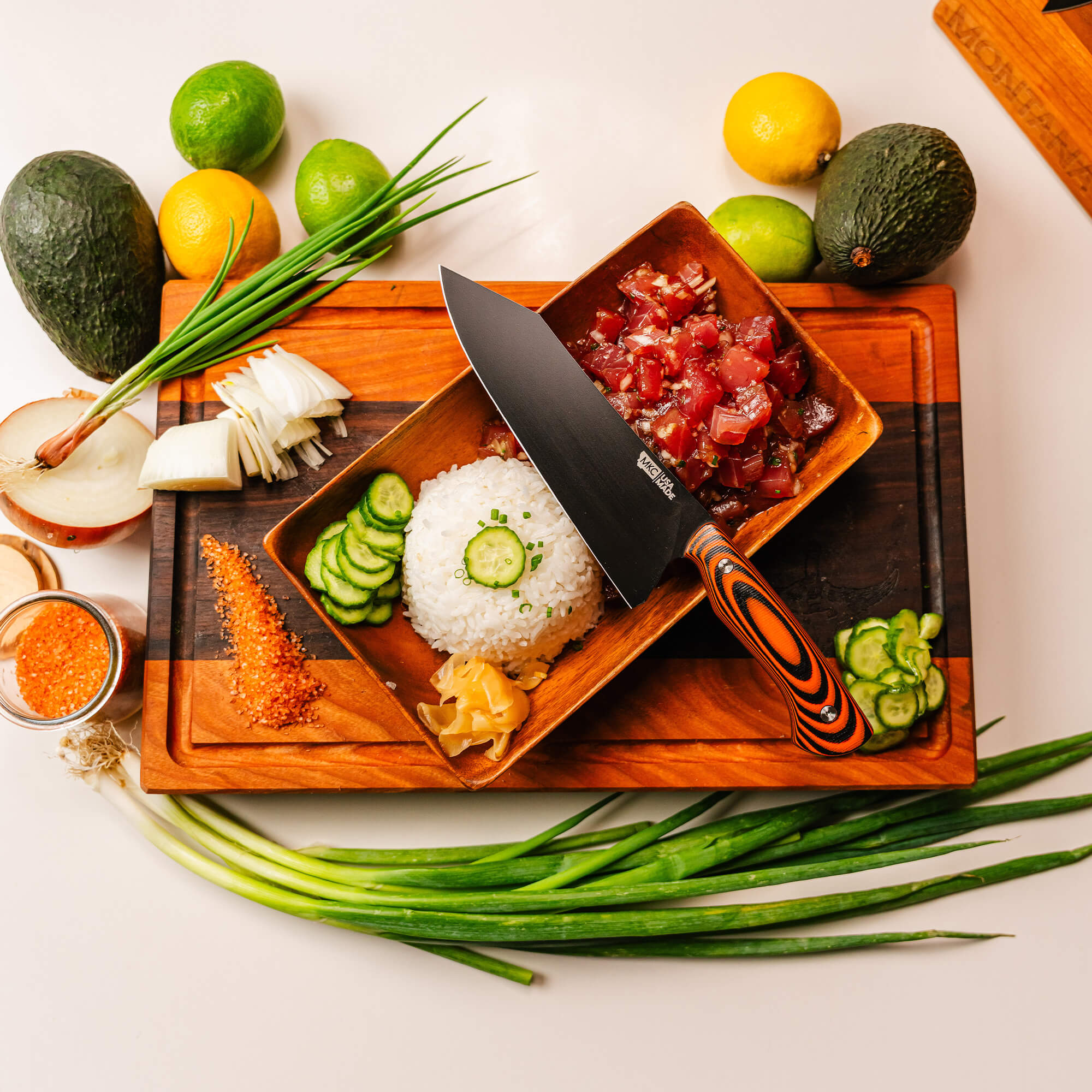 MKC CULINARY SET - ORANGE & BLACK