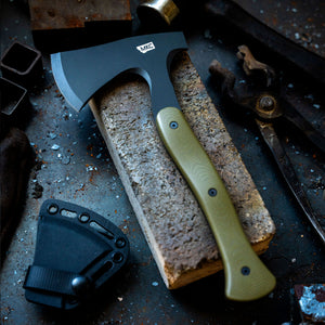 THE HELLGATE HATCHET - OLIVE