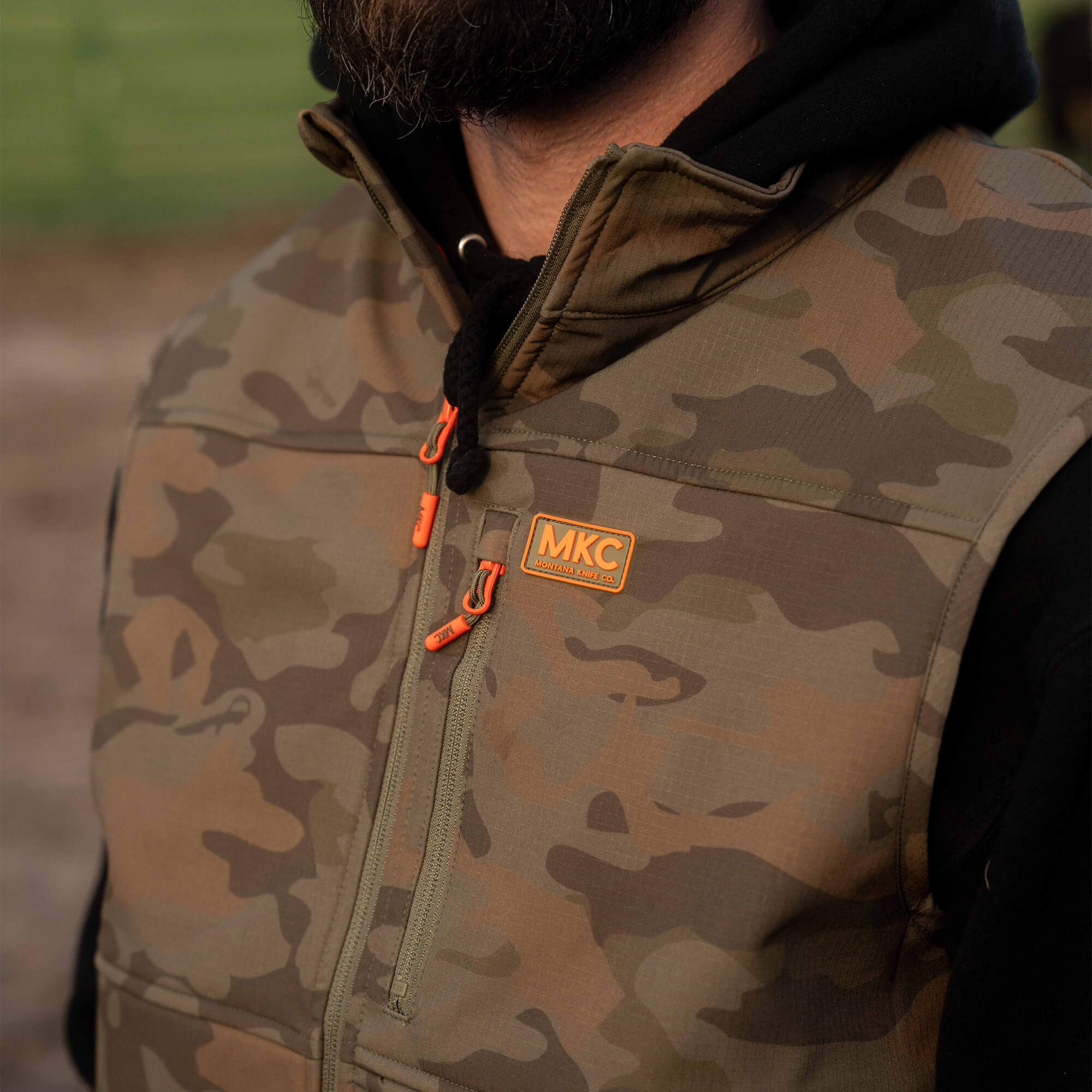 REXFORD RIPSTOP VEST - VINTAGE WOODLAND CAMO
