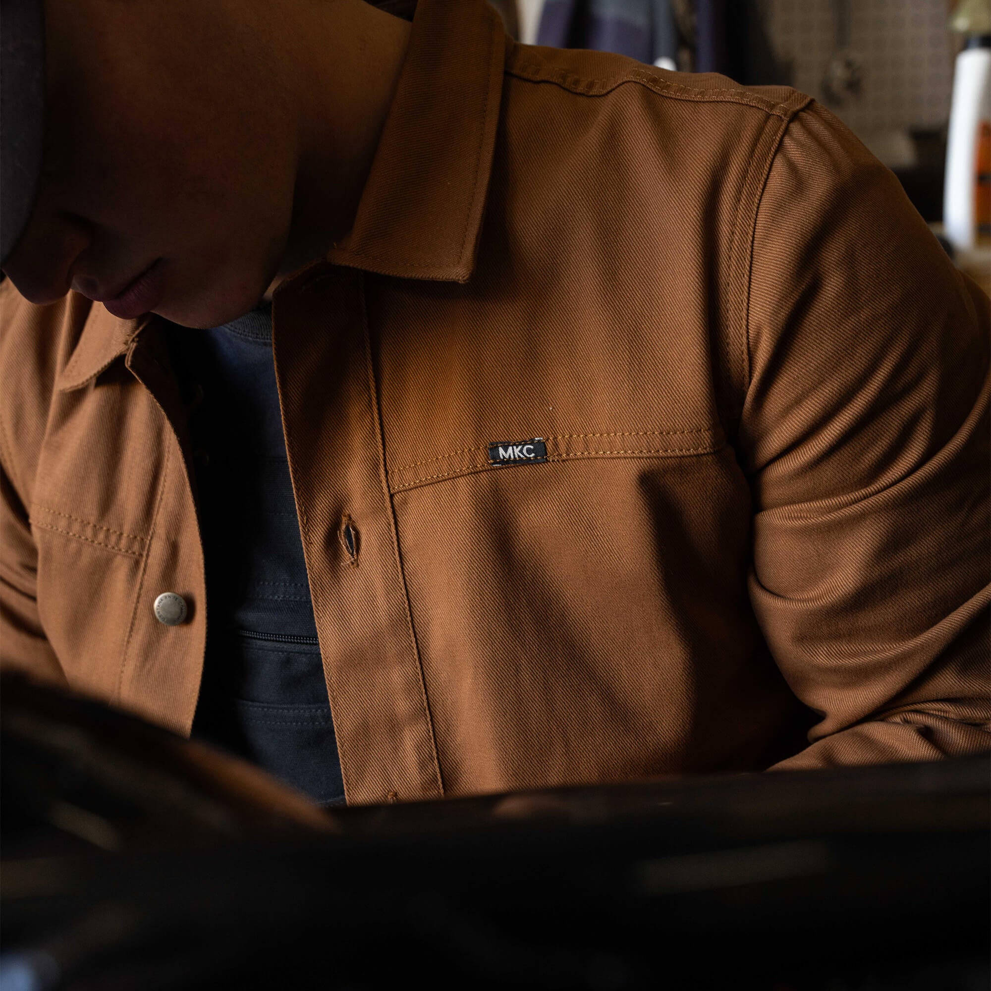 MKC WORK JACKET - USA MADE - RUST