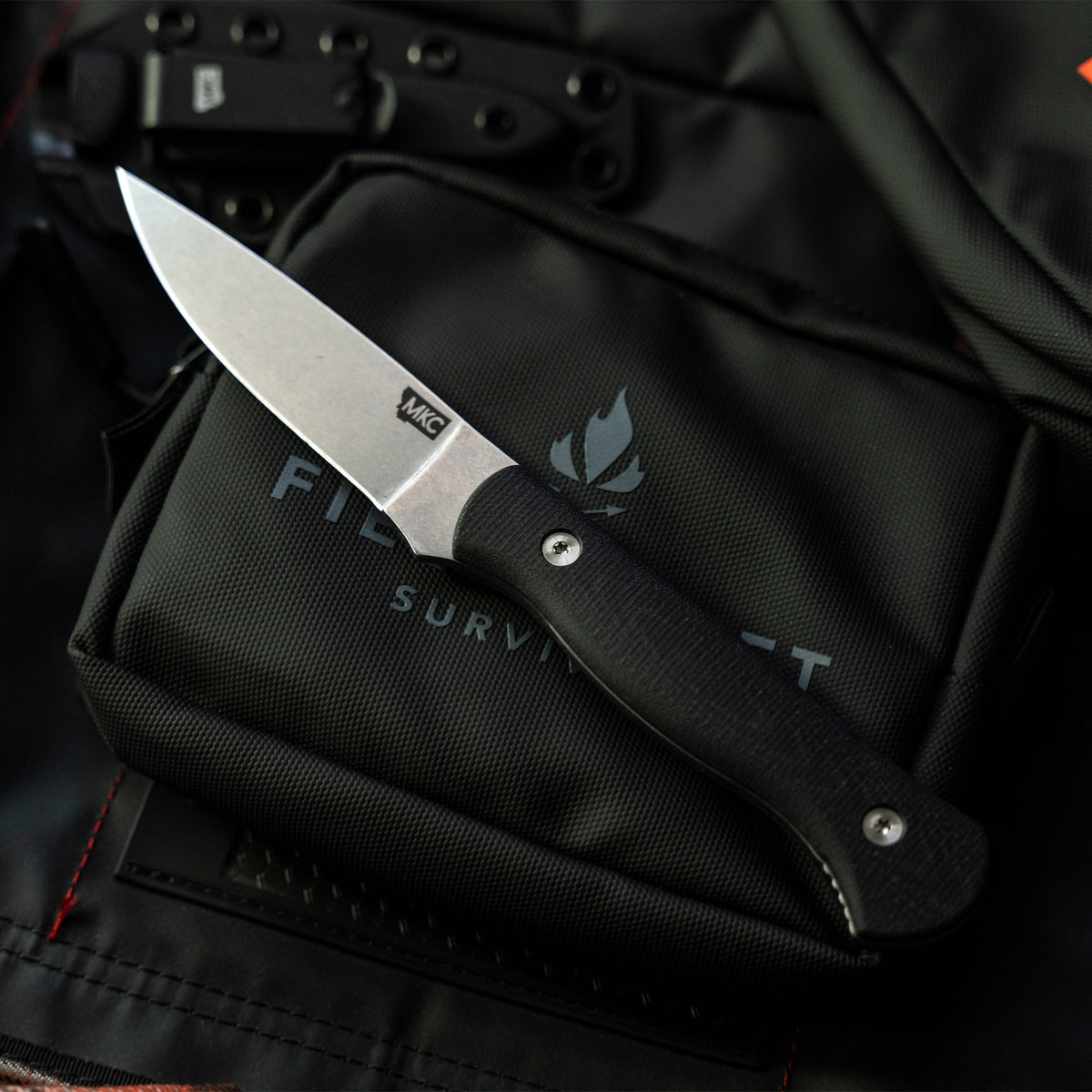 FIELDCRAFT SURVIVAL KNIFE BLACK