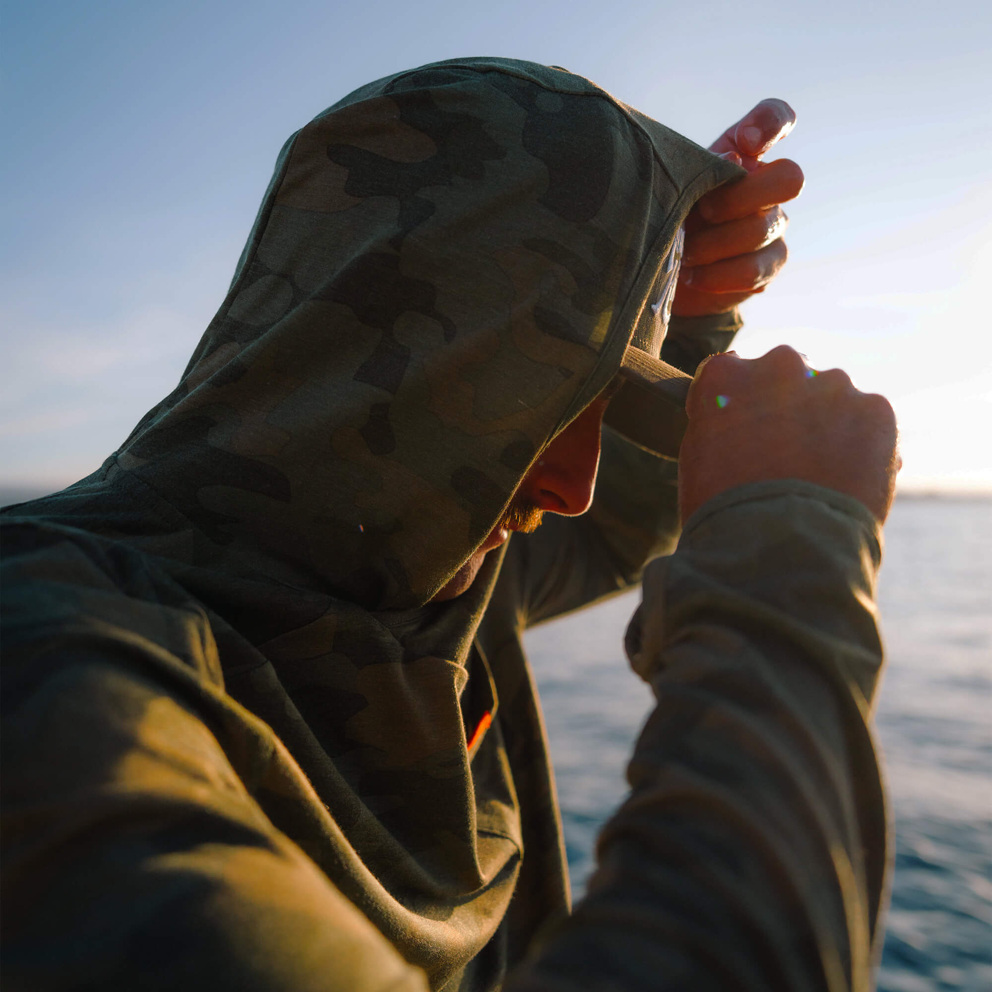 RIMROCK LIGHTWEIGHT HOODIE - VINTAGE WOODLAND CAMO