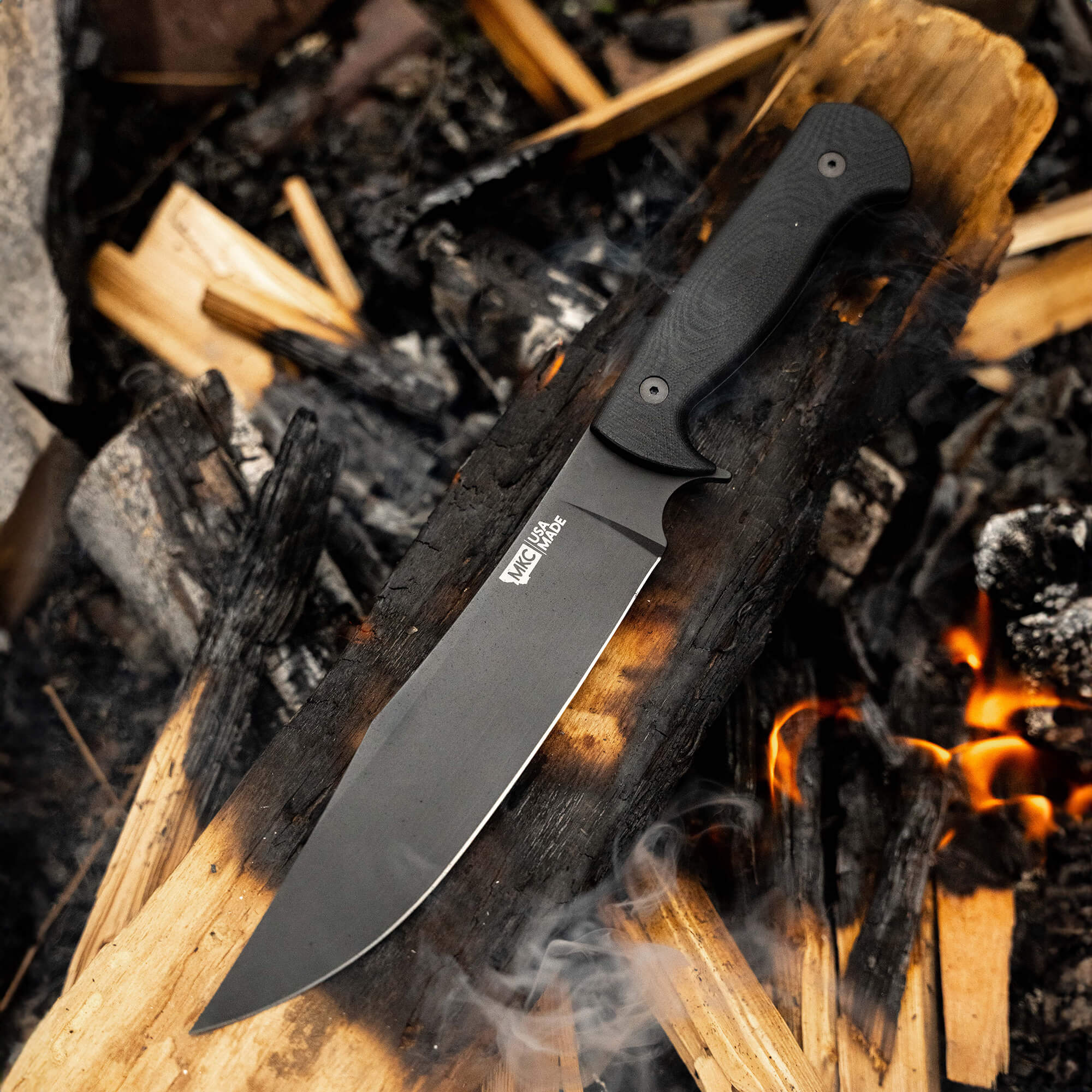 THE MARSHALL BUSHCRAFT KNIFE - BLACK