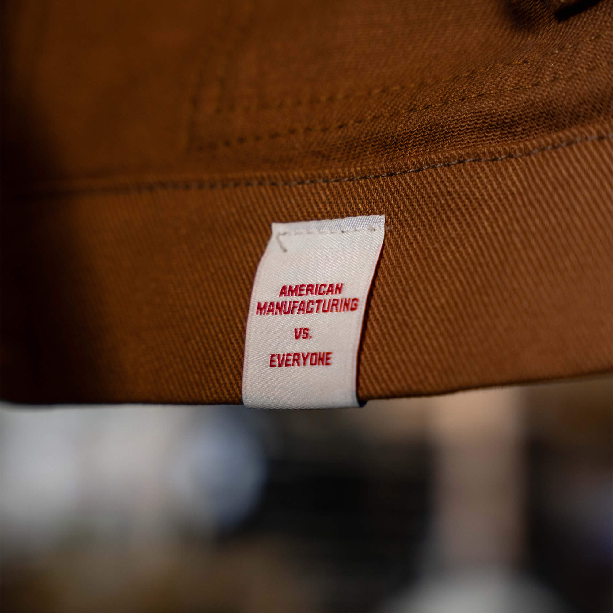 MKC WORK JACKET - USA MADE - RUST