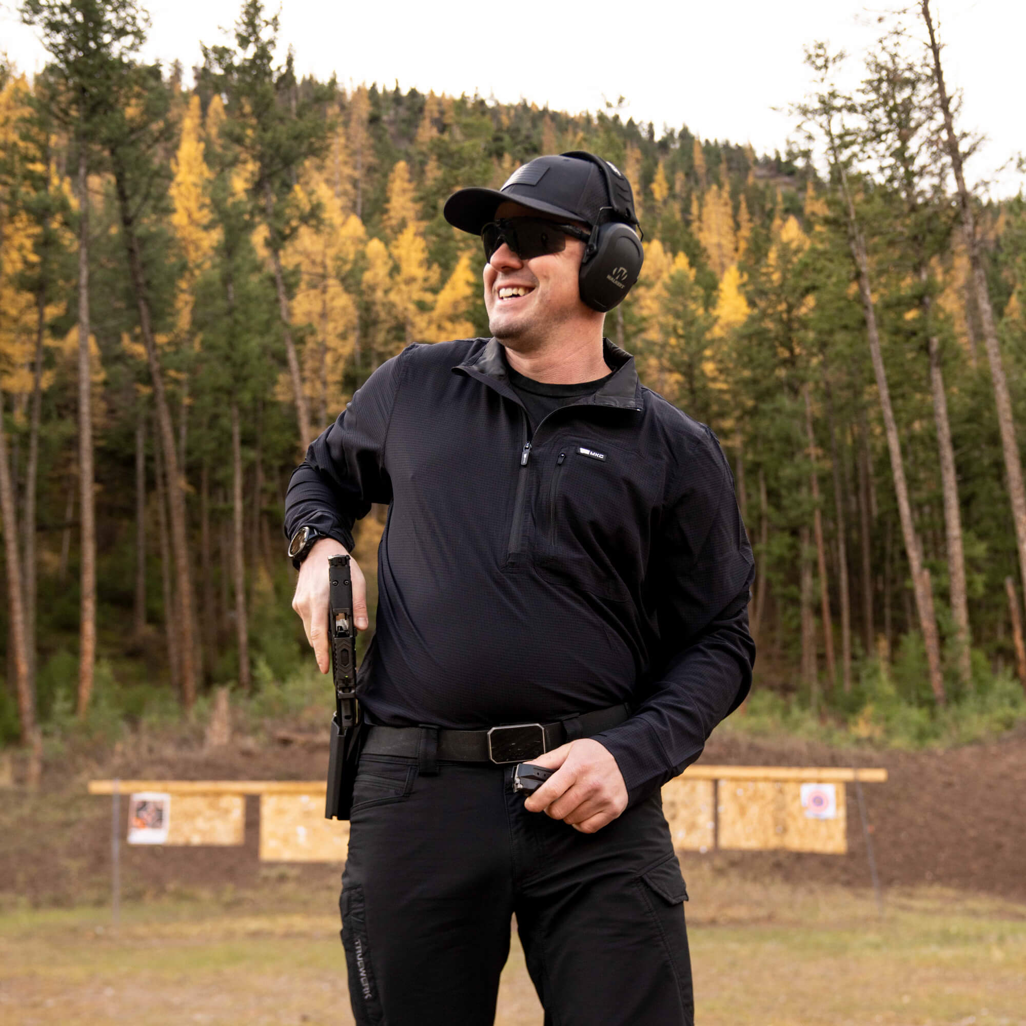 TACTICAL AIRLITE HALF-ZIP - SHADOW