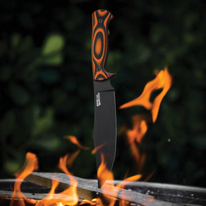 THE MARSHALL BUSHCRAFT KNIFE - ORANGE & BLACK