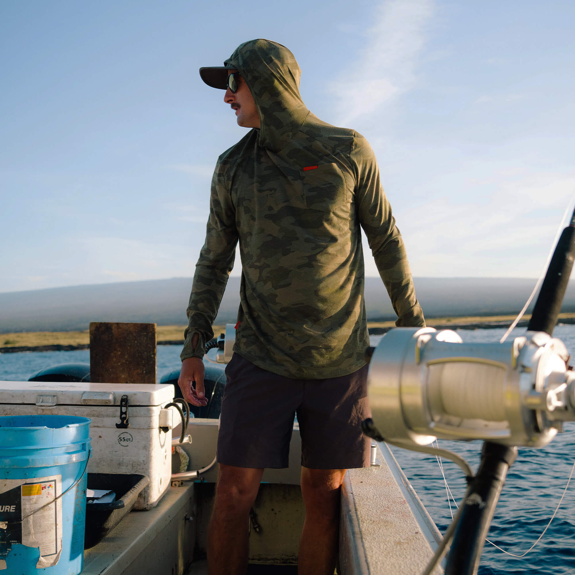 RIMROCK LIGHTWEIGHT HOODIE - VINTAGE WOODLAND CAMO