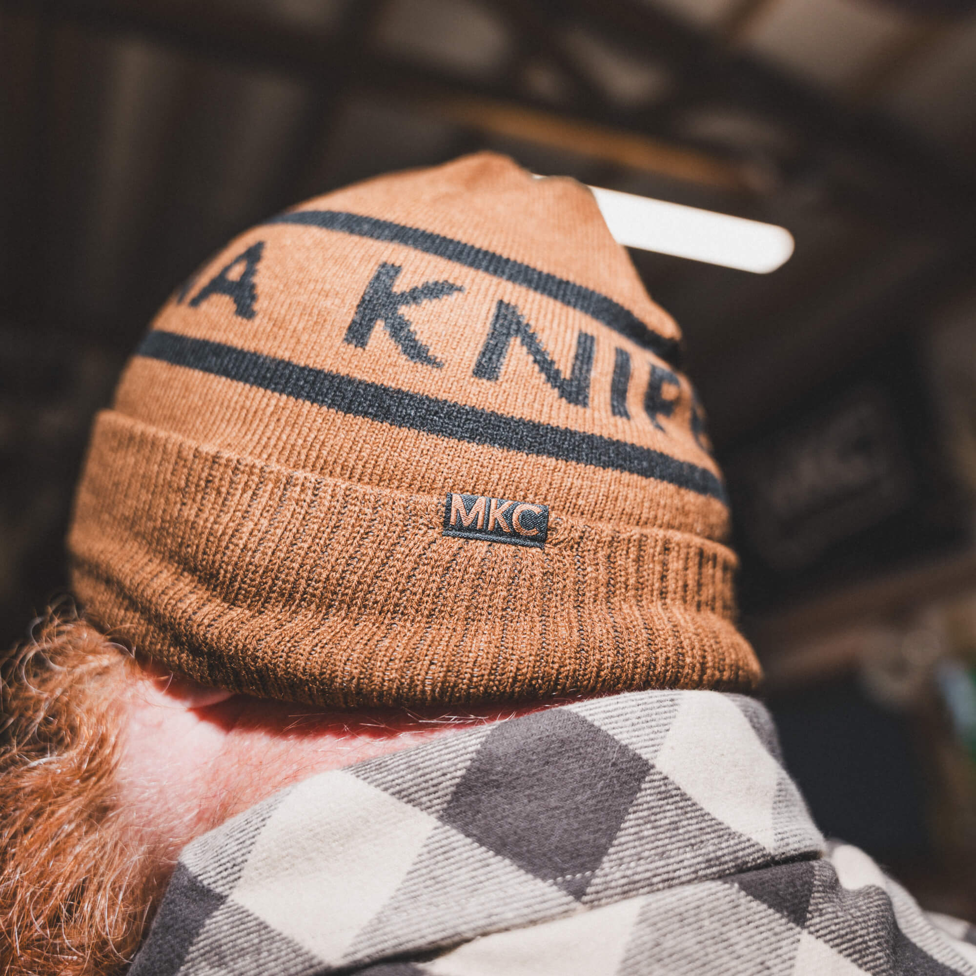 Deuxieme Classe beanie ブラウンC Deuxieme Classe（ドゥーズィエムクラス）の「*Toque（ニットキャップ