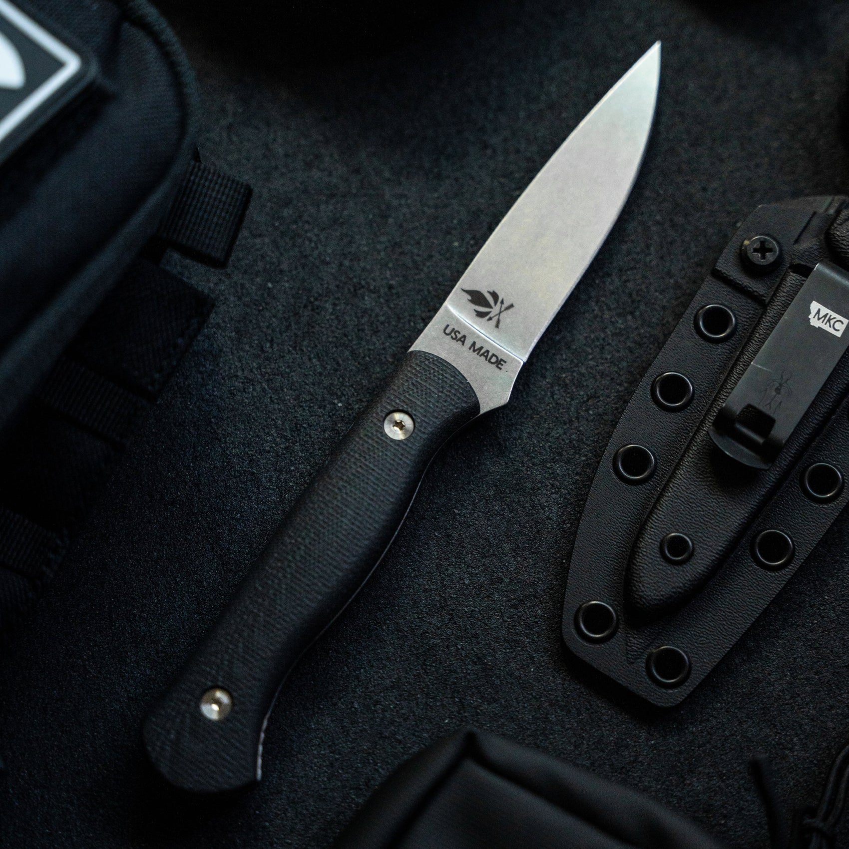 FIELDCRAFT SURVIVAL KNIFE BLACK
