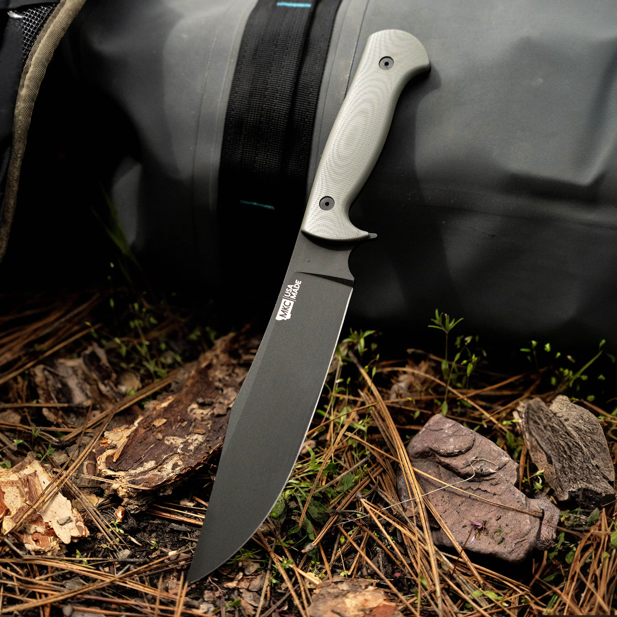 THE MARSHALL BUSHCRAFT KNIFE - GREY