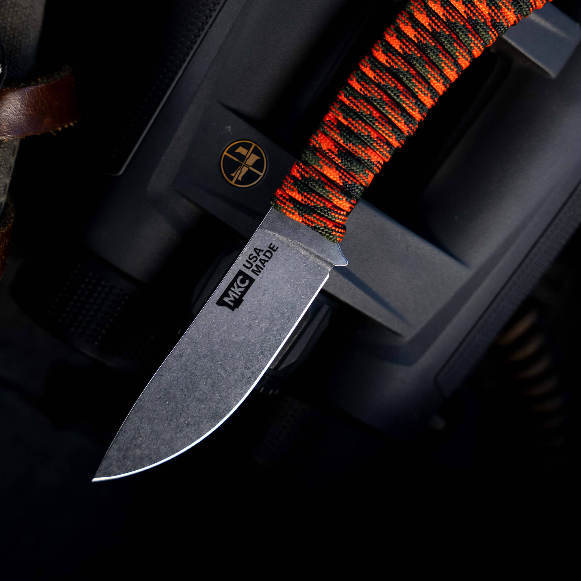 MINI STONED GOAT - ORANGE & BLACK