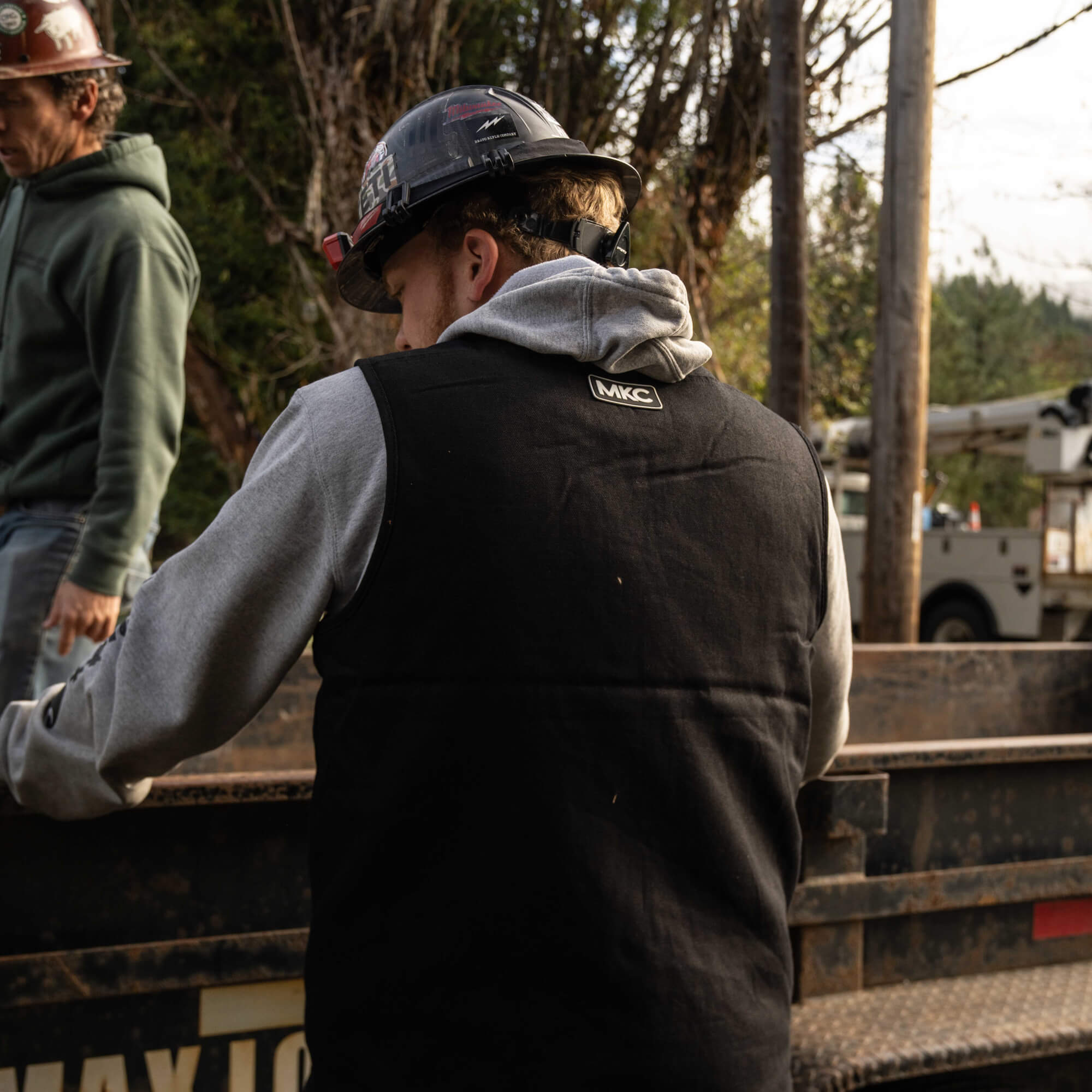 MKC CANVAS WORK VEST - BLACK