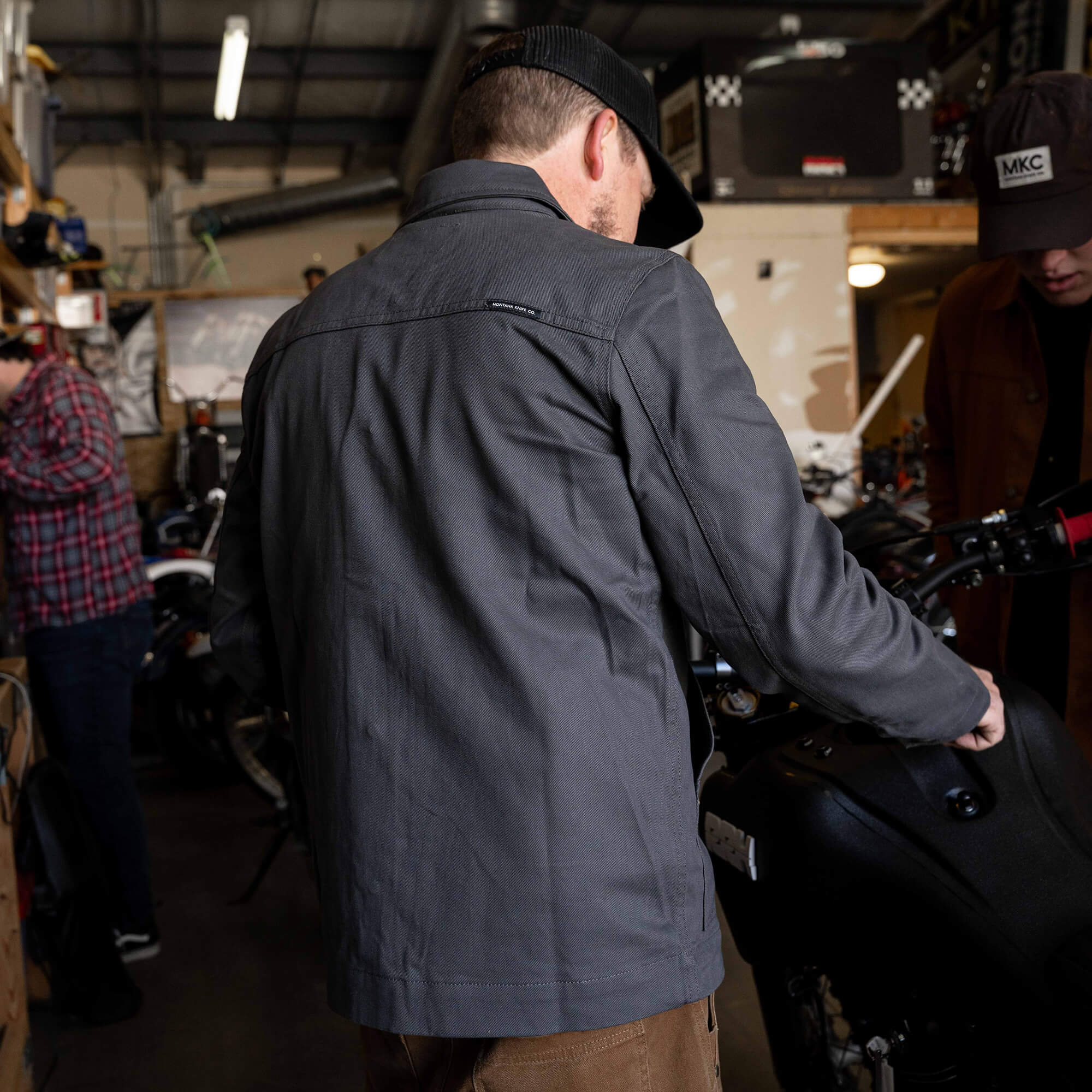MKC WORK JACKET - CHARCOAL - USA MADE