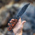 THE MARSHALL BUSHCRAFT KNIFE - ORANGE & BLACK