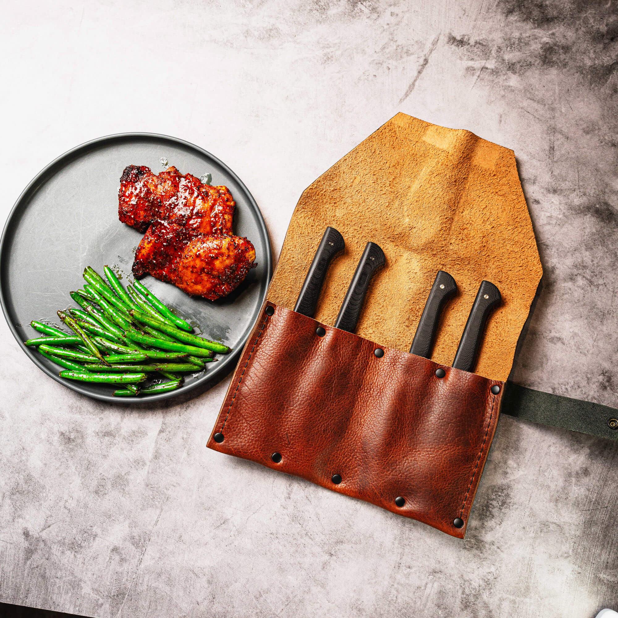 MKC STEAK KNIVES (SET OF 4) - PVD - BLACK