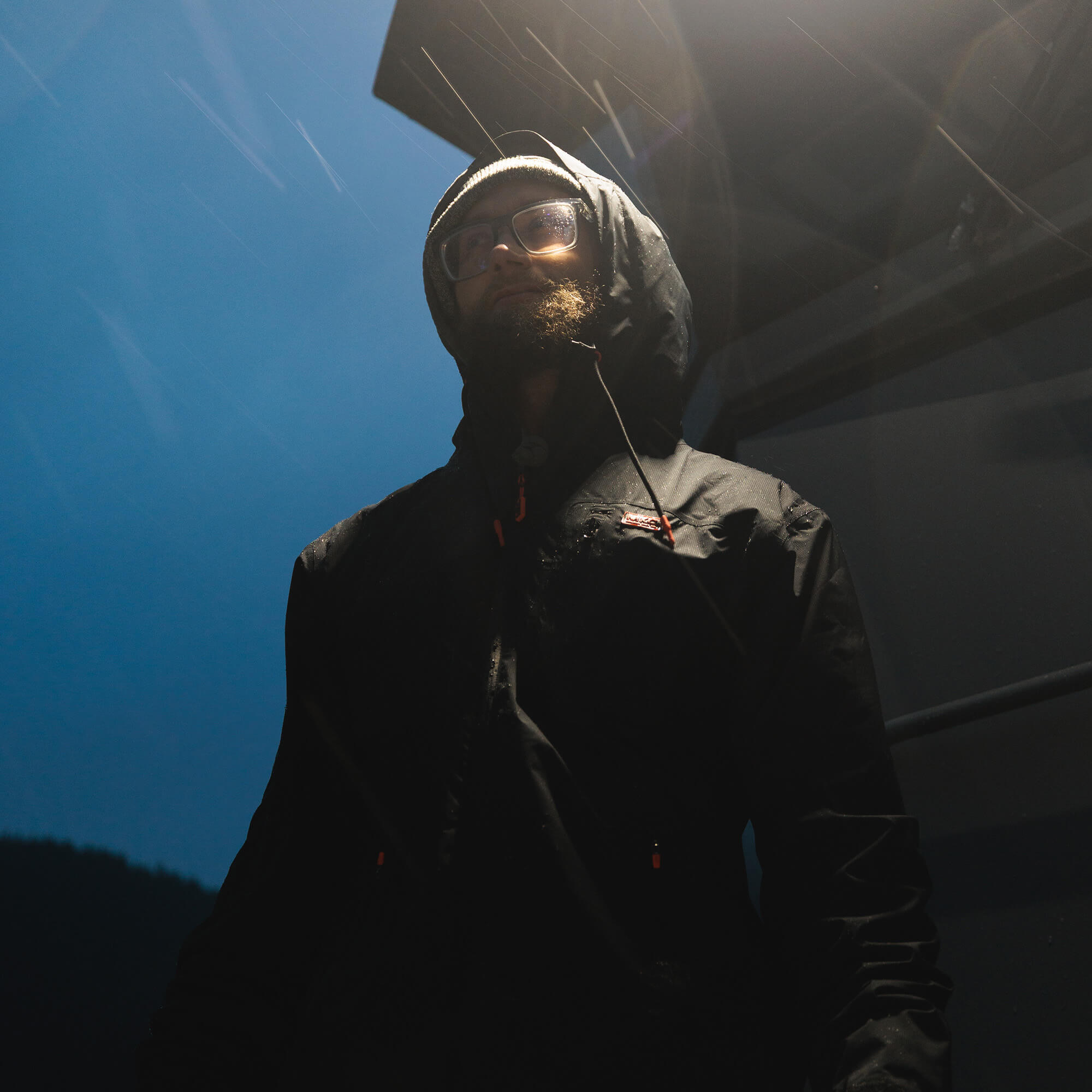 Mt. Reynolds Rain Jacket - Black | Montana Knife Company