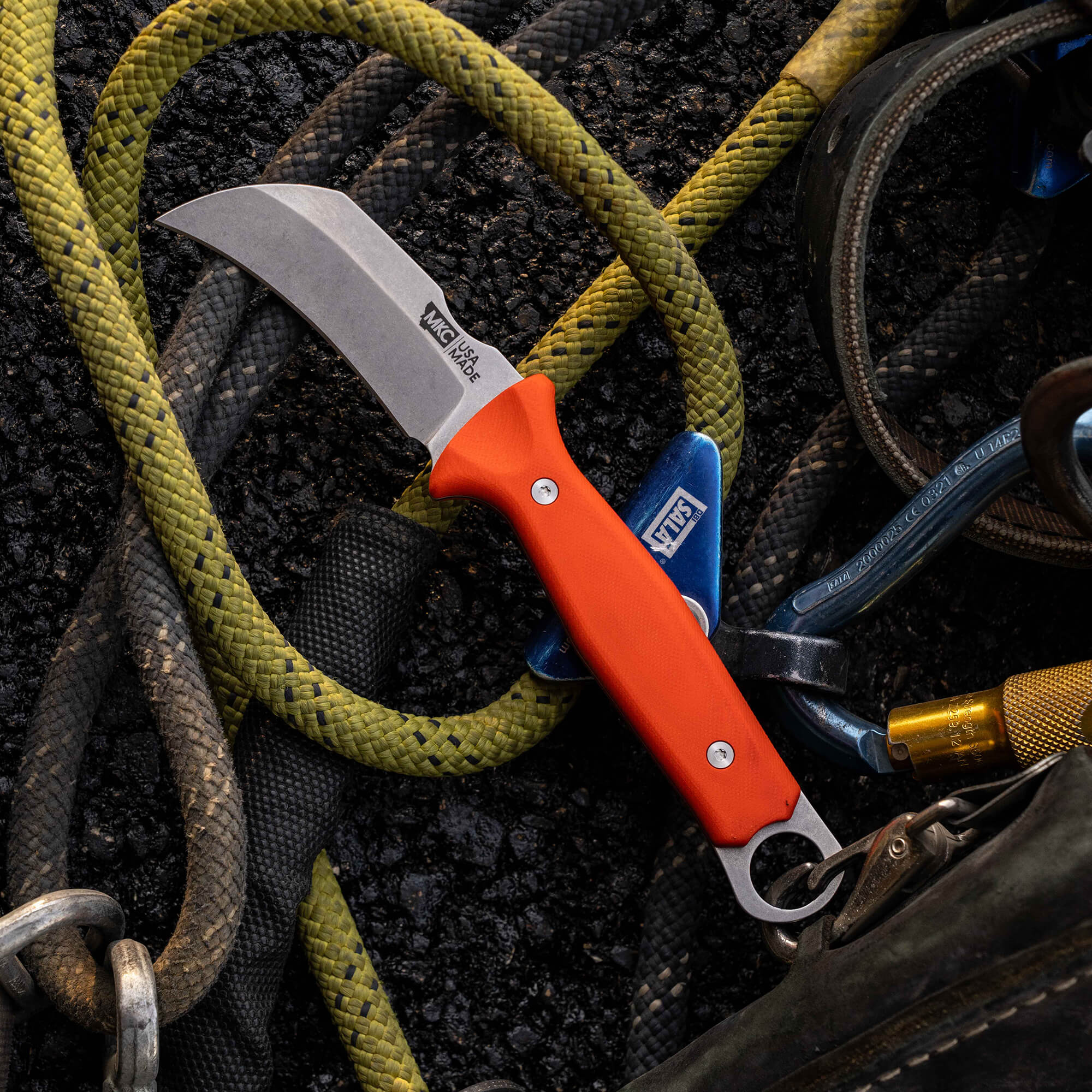 Great Falls Skinner - Orange | Montana Knife Company