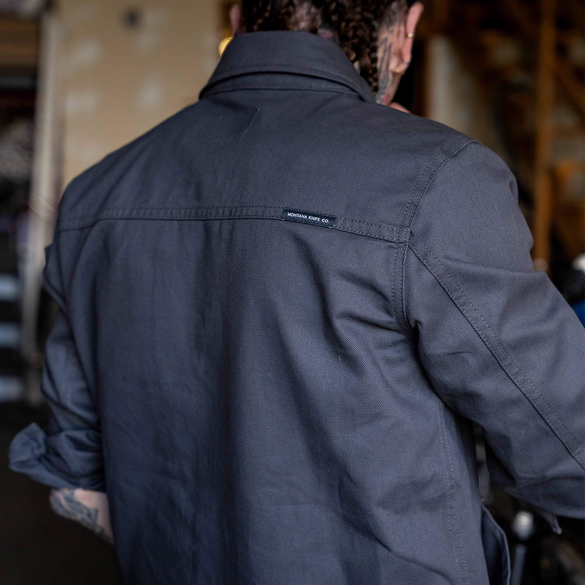 MKC WORK JACKET - CHARCOAL - USA MADE