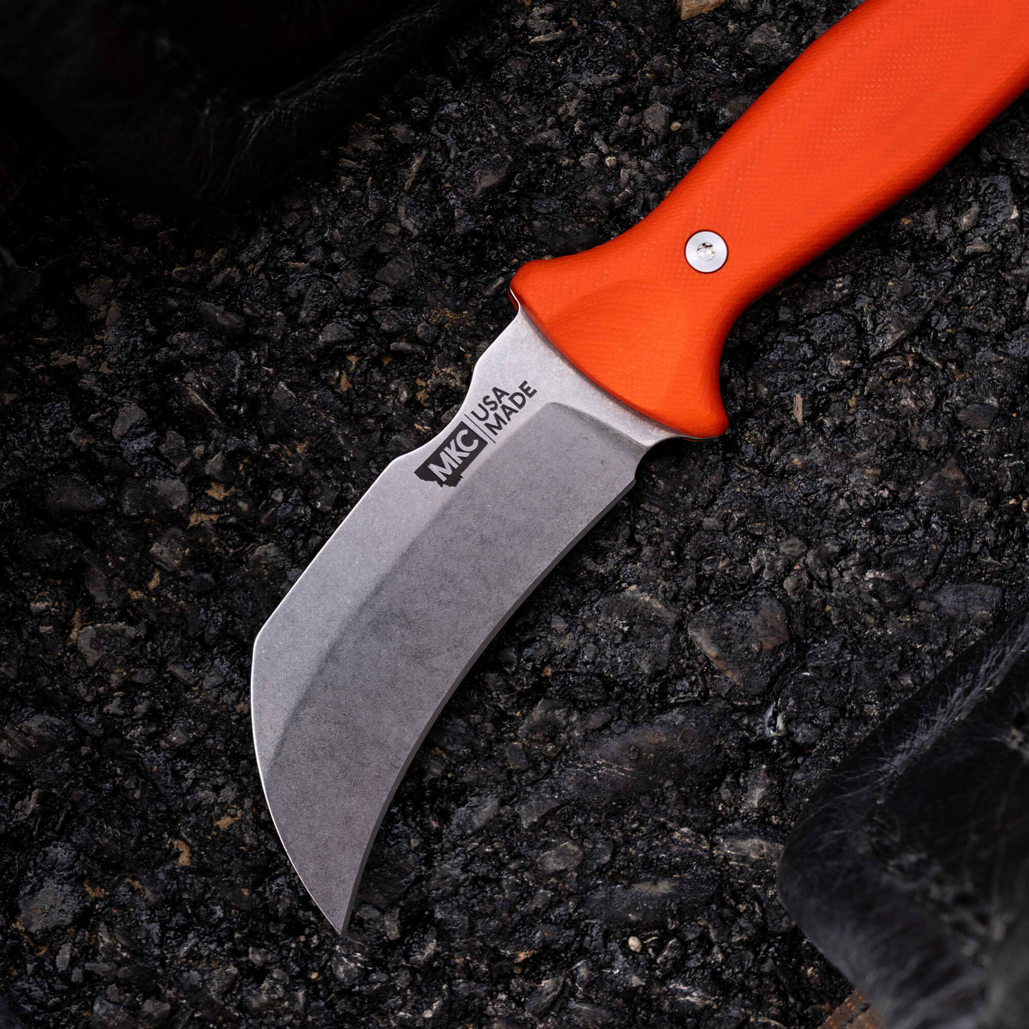Great Falls Skinner - Orange | Montana Knife Company