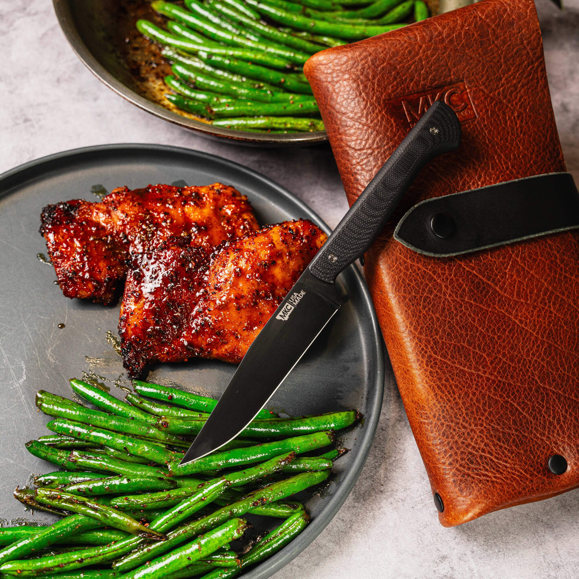 MKC STEAK KNIVES (SET OF 4) - PVD - BLACK