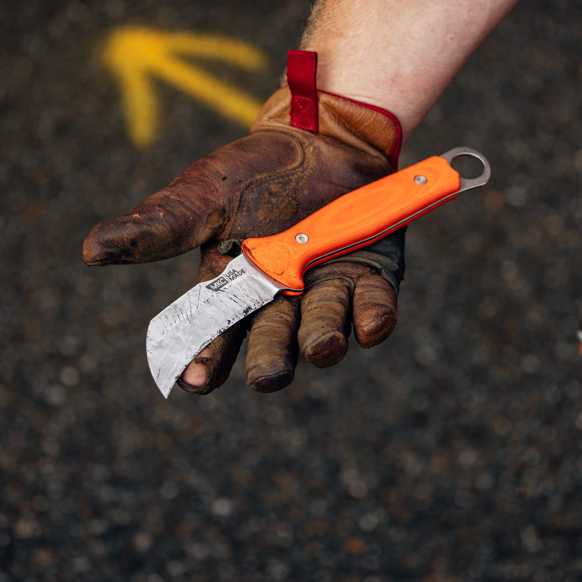 Great Falls Skinner - Orange | Montana Knife Company
