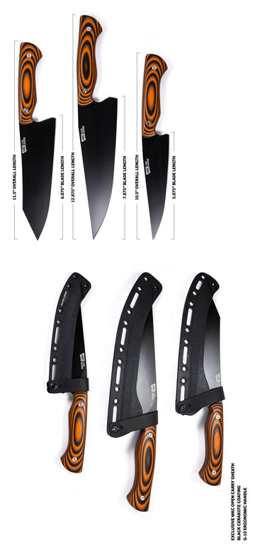 MKC CULINARY SET - ORANGE & BLACK