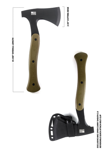 HELLGATE HATCHET - OLIVE