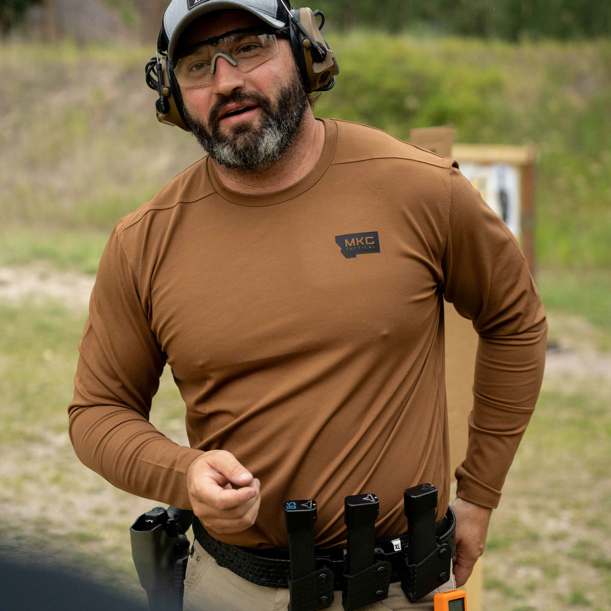 RANGE DAY PERFORMANCE LONG SLEEVE - COYOTE