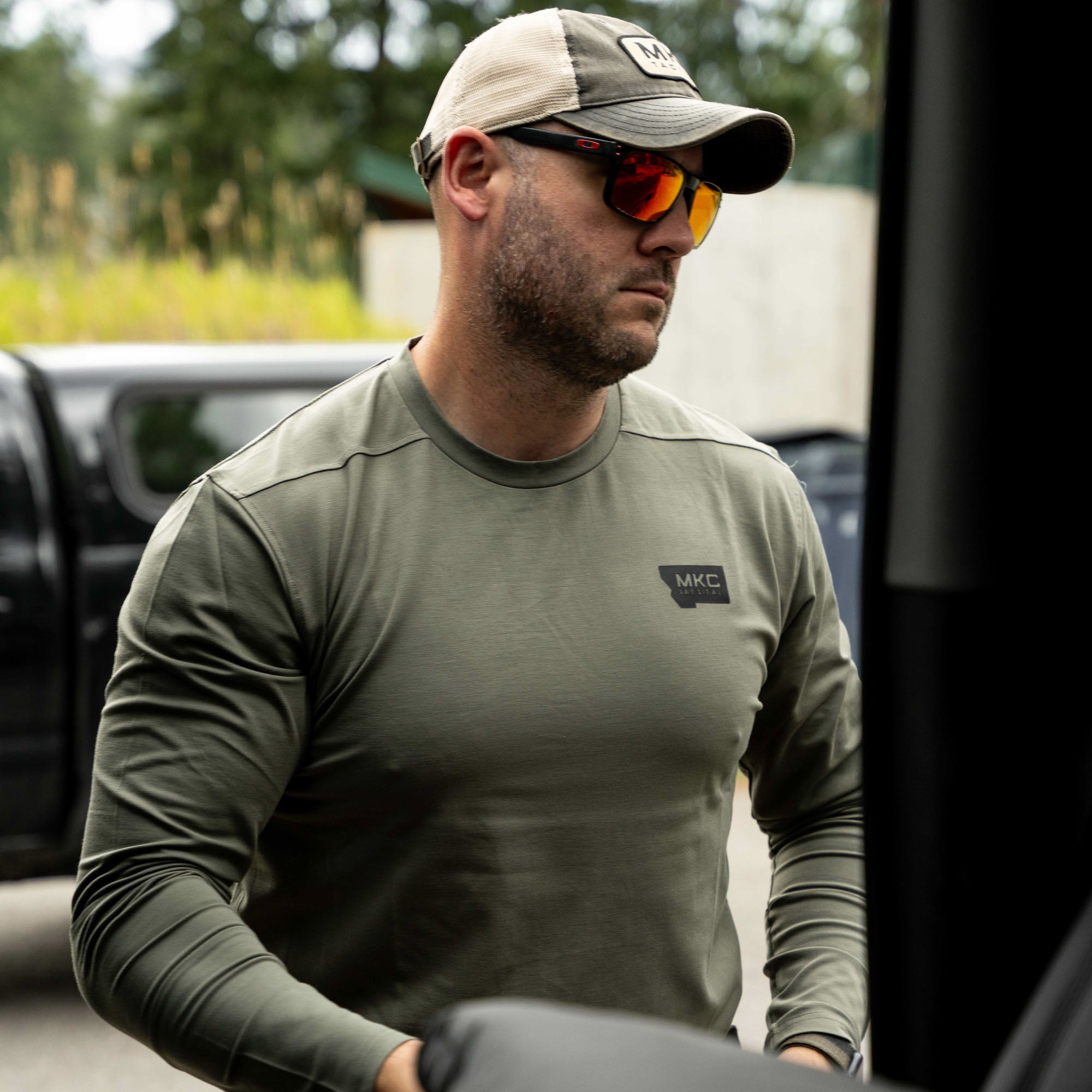Range Day Performance Long Sleeve - OD Green | MKC