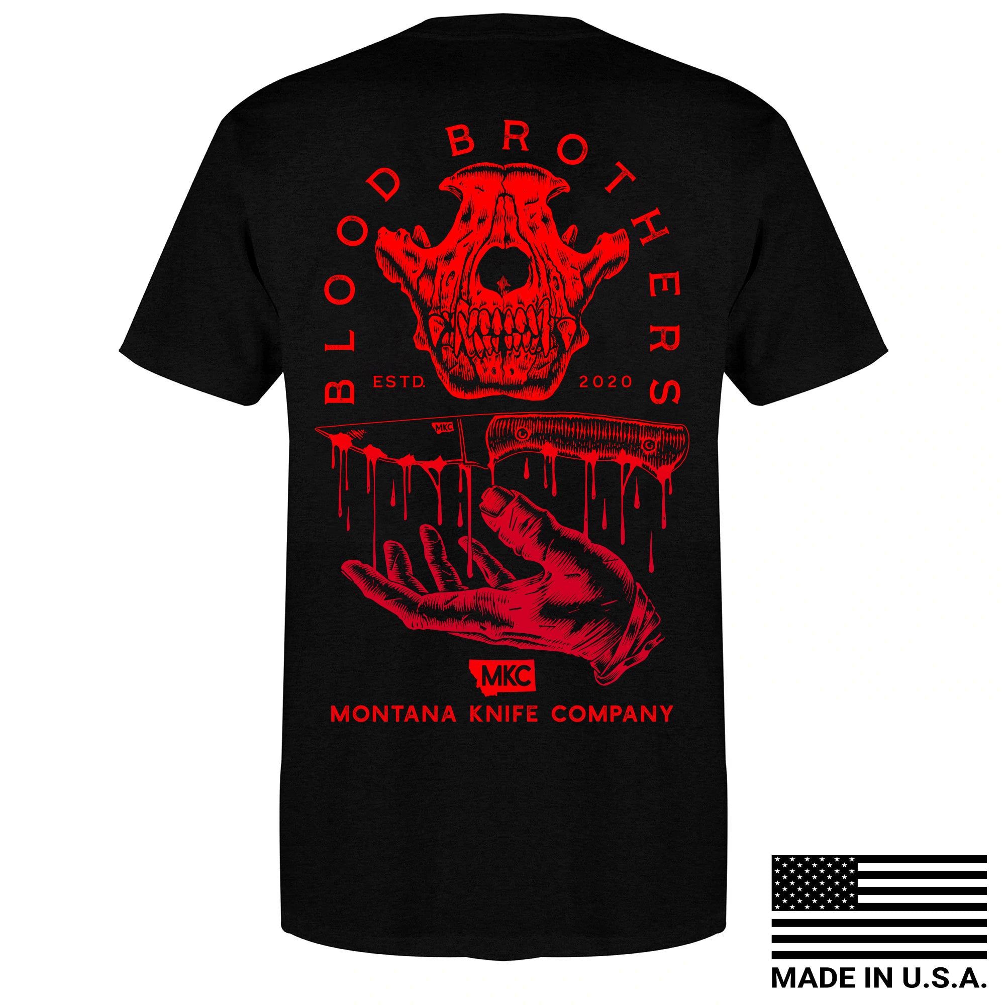 NEW MKC BLOOD BROTHERS TEE - EXCLUSIVE - USA MADE