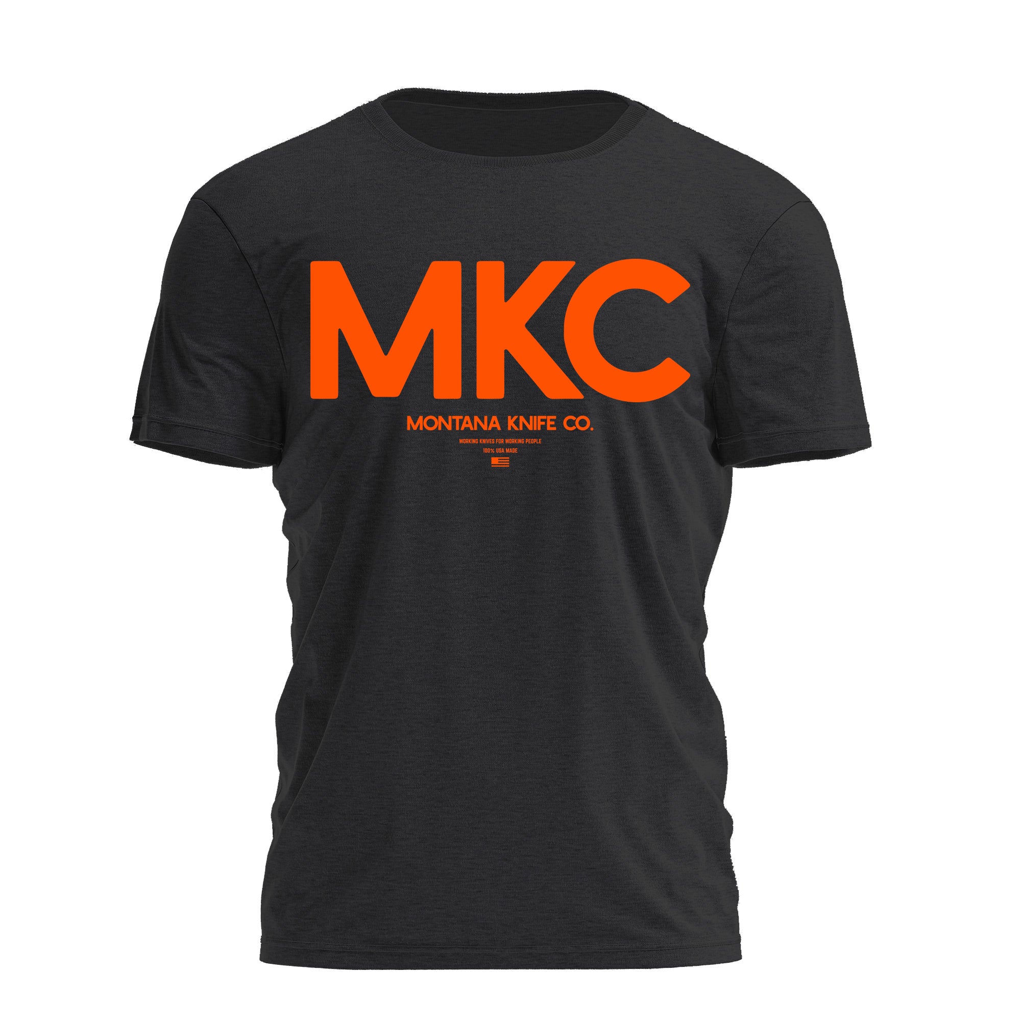 MKC LARGE LOGO TEE - DARK GREY