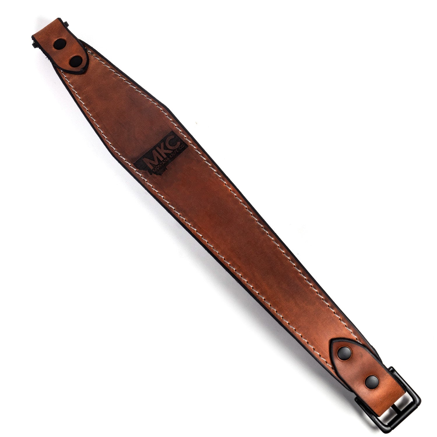 MKC LEATHER RIFLE SLING - USA MADE