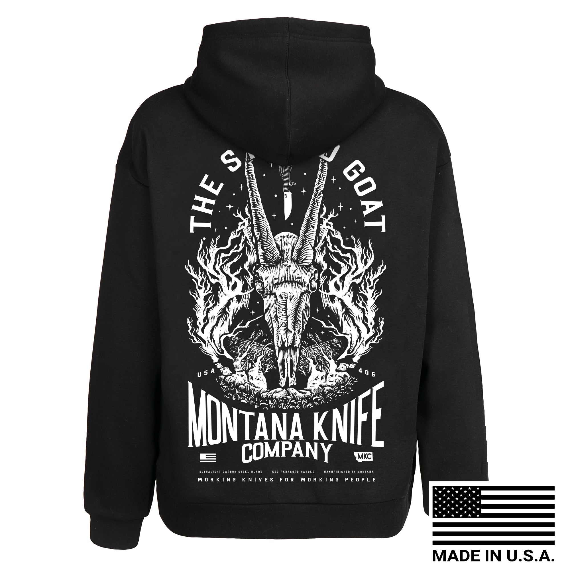 MKC STONED GOAT HOODIE - USA MADE