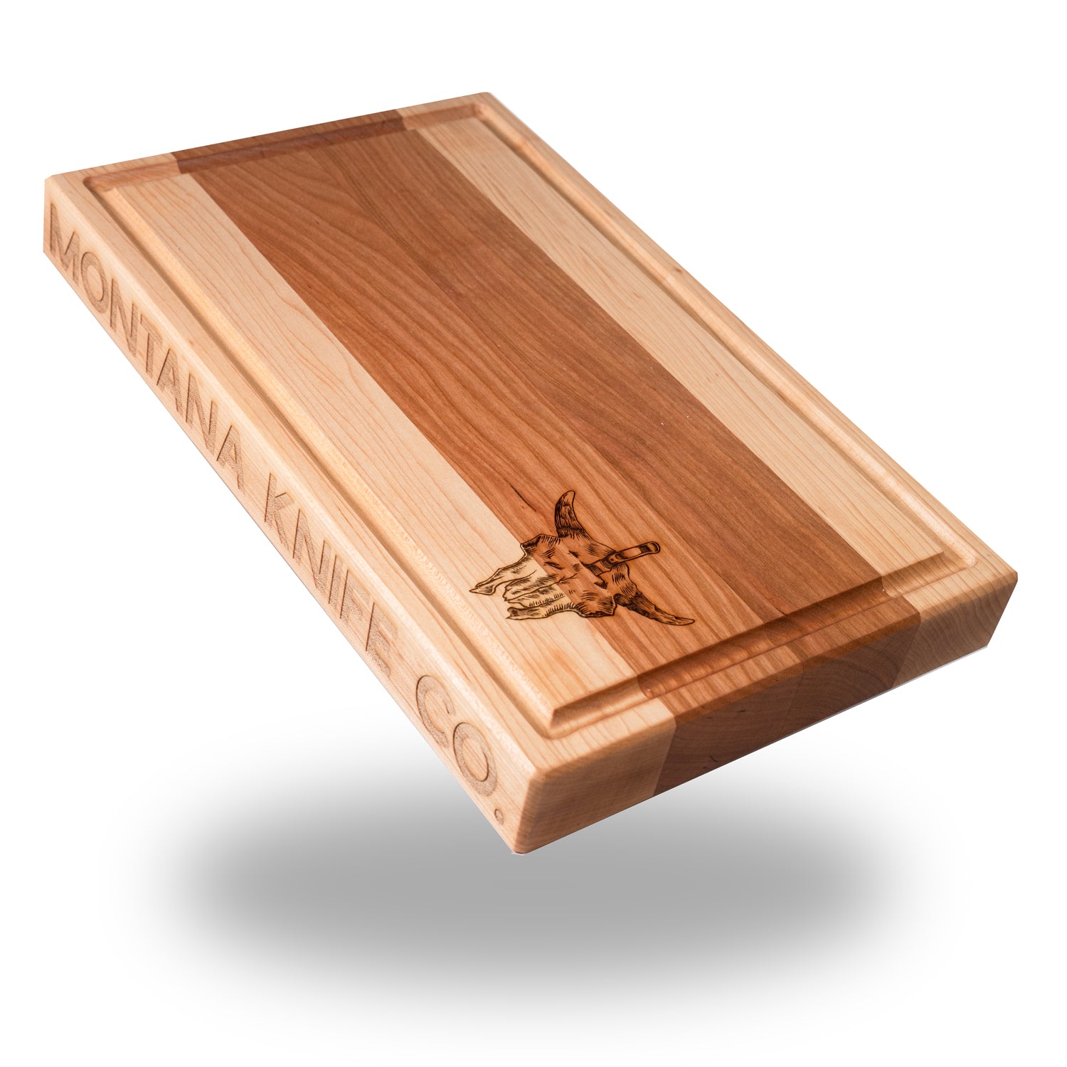 MKC CUTTING BOARD - LIGHT WOOD FINISH