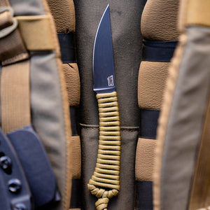 THE MINI-SPEEDGOAT FIXED BLADE - OLIVE
