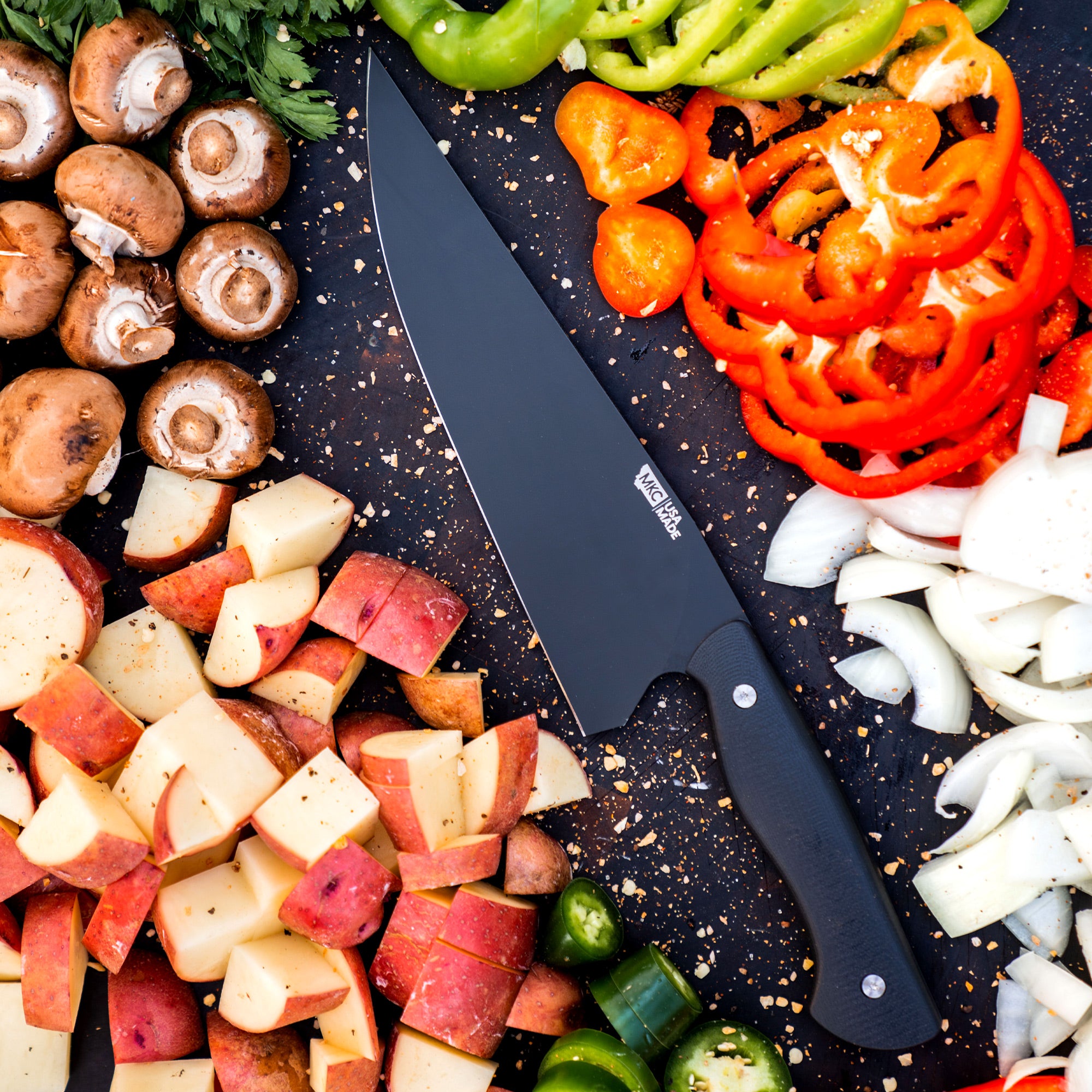 Chinary Set MKC CULINARY SET - BLACK - Montana Knife Company