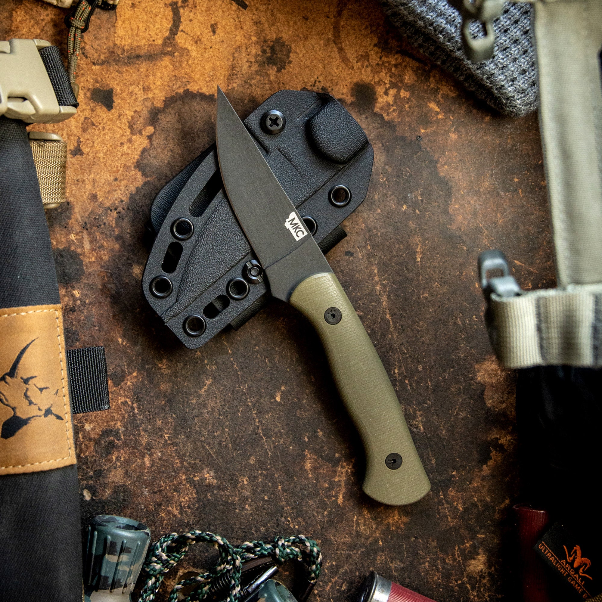 THE BLACKFOOT FIXED BLADE 2.0 - OLIVE