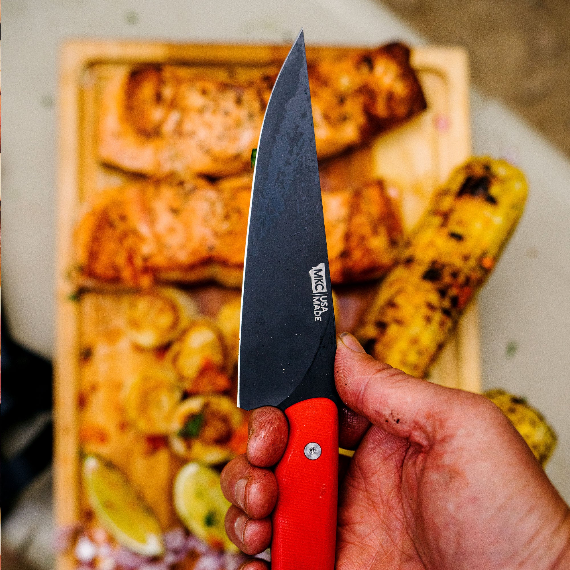 LIMITED EDITION MKC CULINARY KNIFE HANG - LIGHT WOOD FINISH