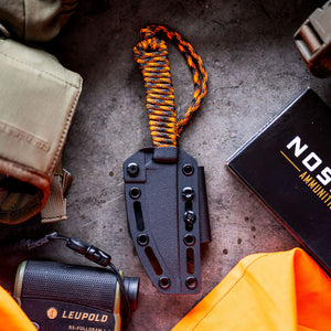 THE SPEEDGOAT FIXED BLADE - BLAZE ORANGE AND BLACK