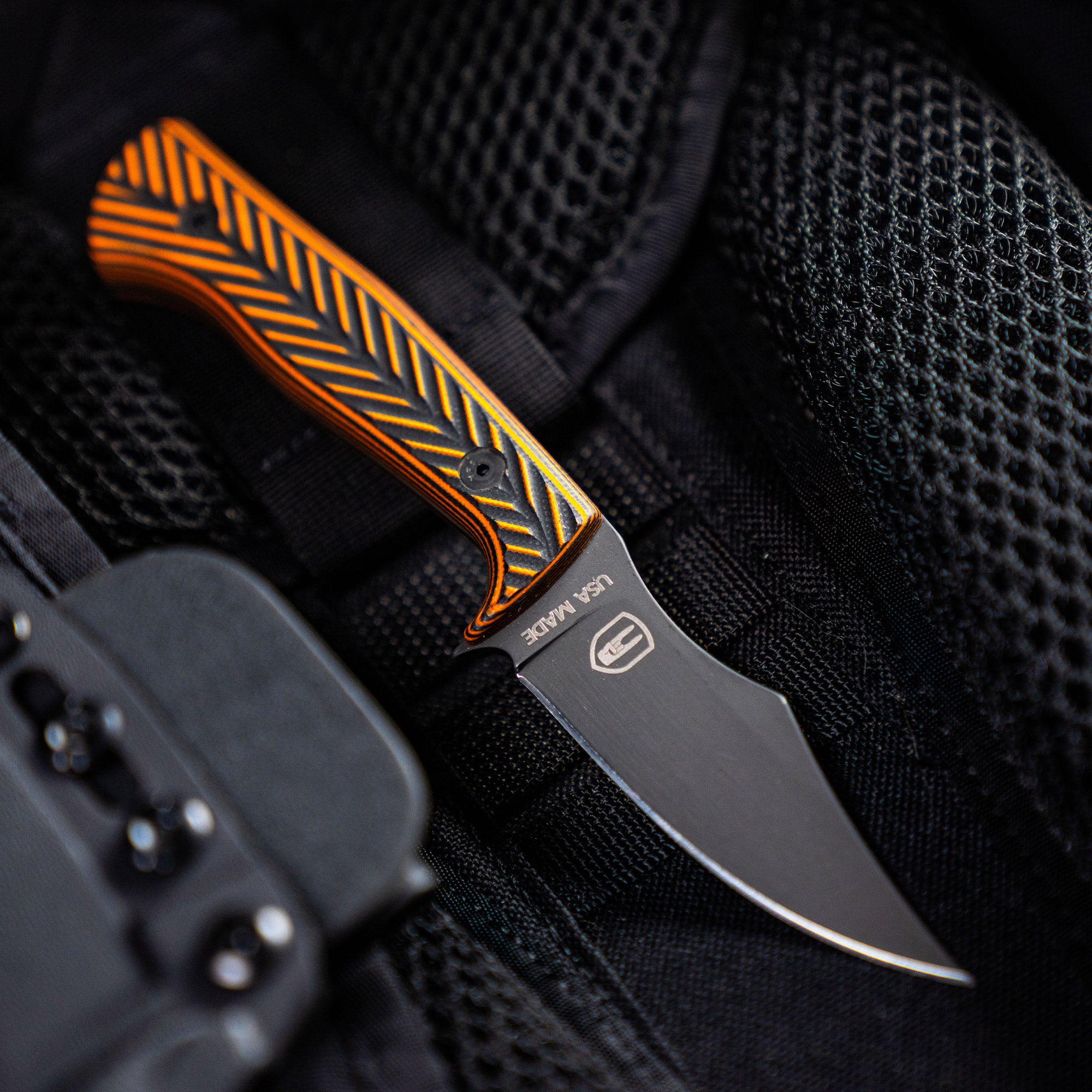 NOCK ON - TRIUMPH HUNTER - ORANGE & BLACK