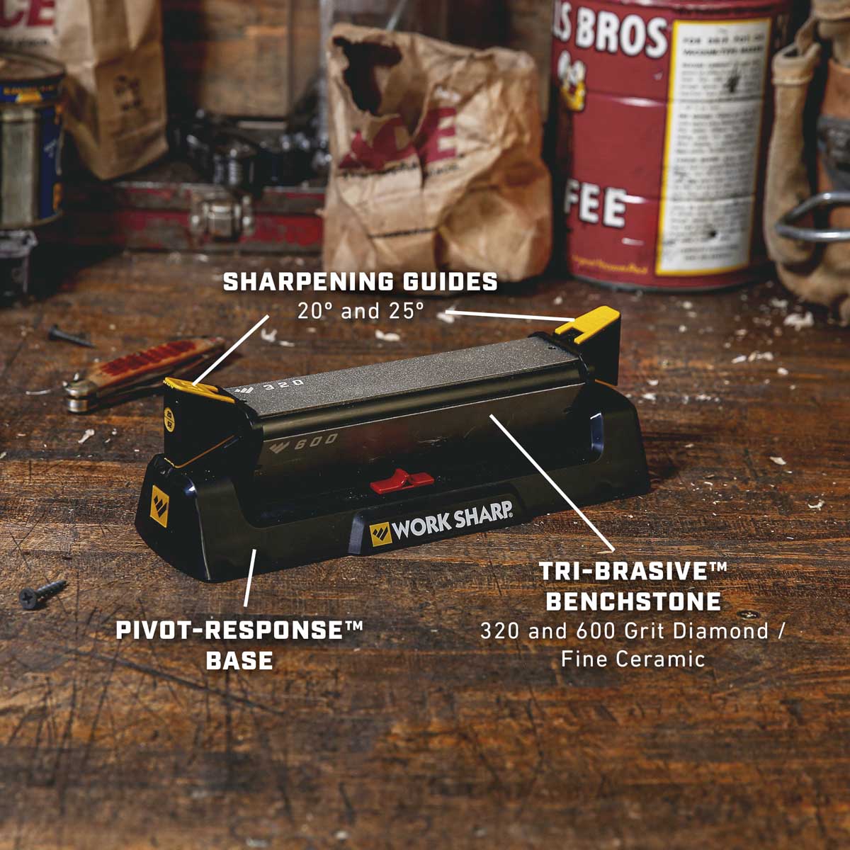 WORK SHARP - WHETSTONE KNIFE SHARPENER