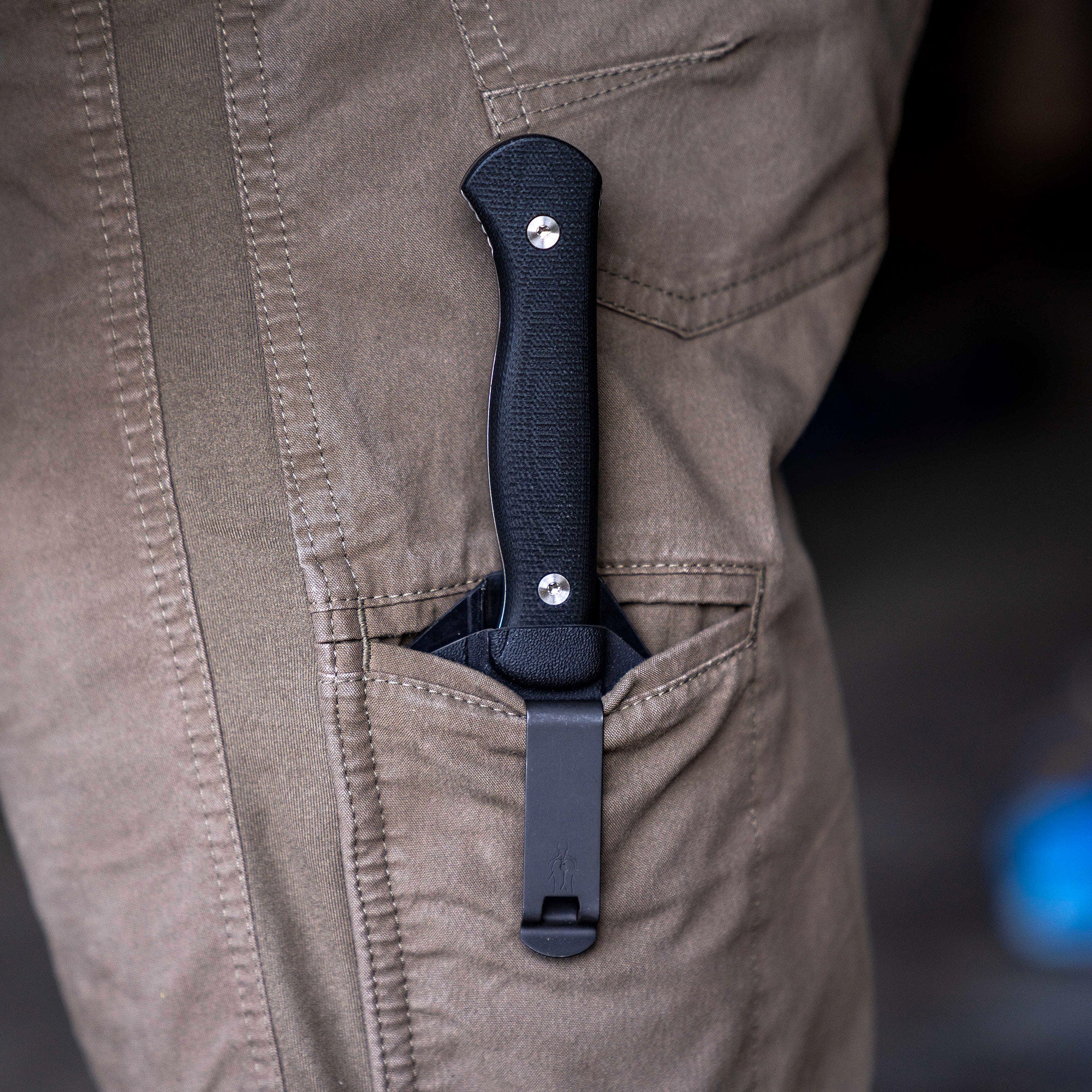 THE FIELDCRAFT SURVIVAL KNIFE BLACK Montana Knife Company