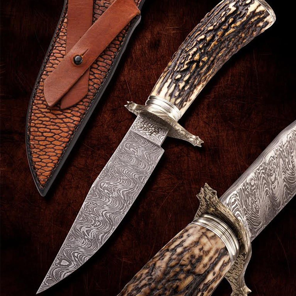 JOSH SMITH COWBOY FIGHTER KNIFE RAFFLE