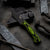 THE BLACKFOOT FIXED BLADE 2.0 - NEON GREEN AND BLACK