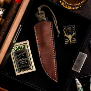 SPEEDGOAT LEATHER SHEATH - VERTICAL BELT CARRY